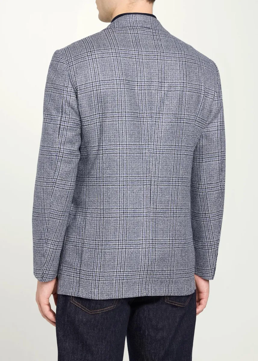 Cesare Attolini Men's Plaid Cashmere Jacket | Thumbnail 3 Cesare Attolini Men's Plaid Cashmere Jacket | Thumbnail 3