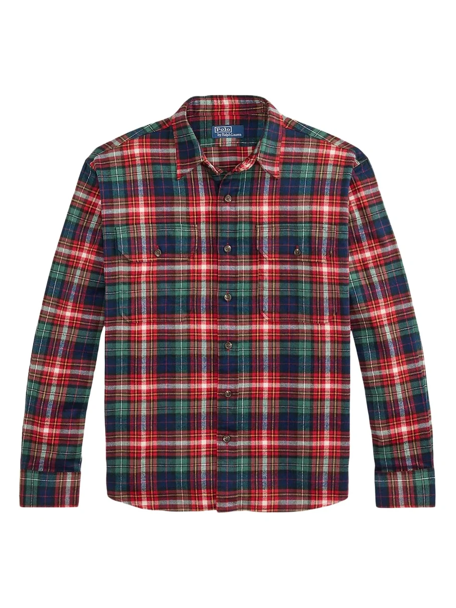 Polo Ralph Lauren Men's Classic-Fit Plaid Flannel Workshirt