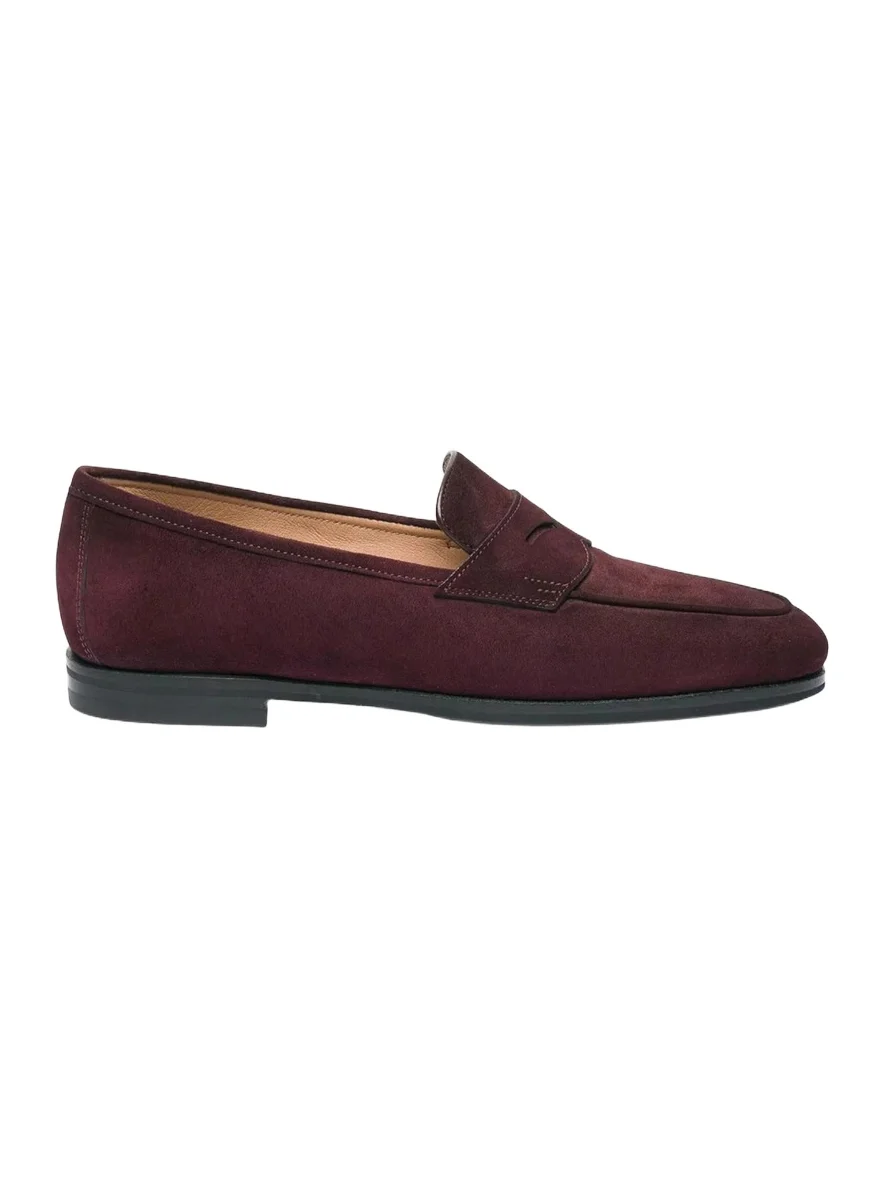 Suede Penny Loafers