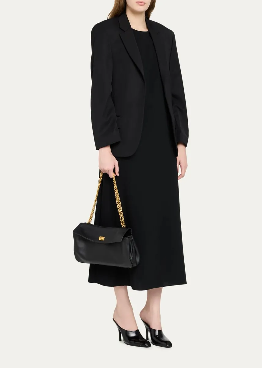 Balenciaga Rodeo East-West Leather Shoulder Bag | Thumbnail 5