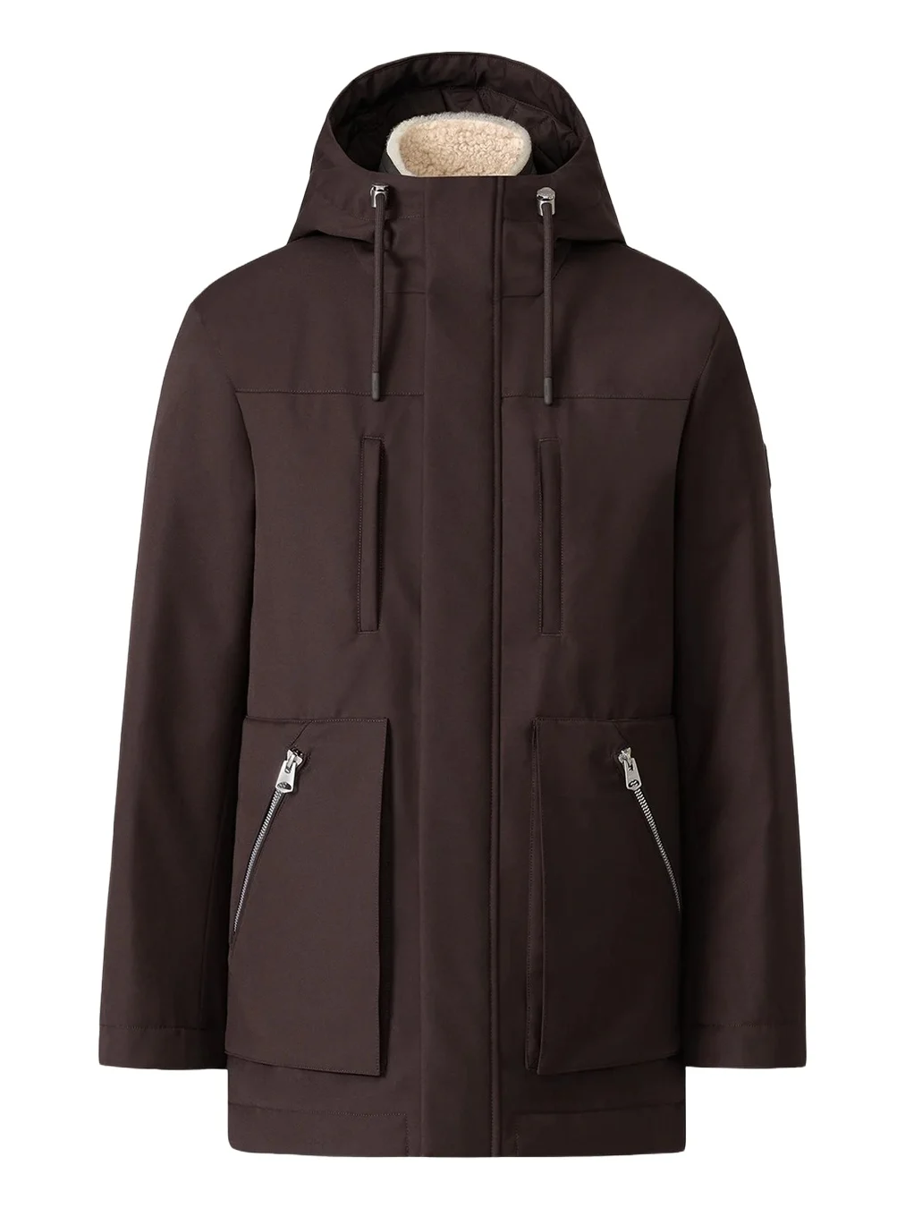 Men's Archie 3-in-1 Hooded Parka w/ Shearling Liner