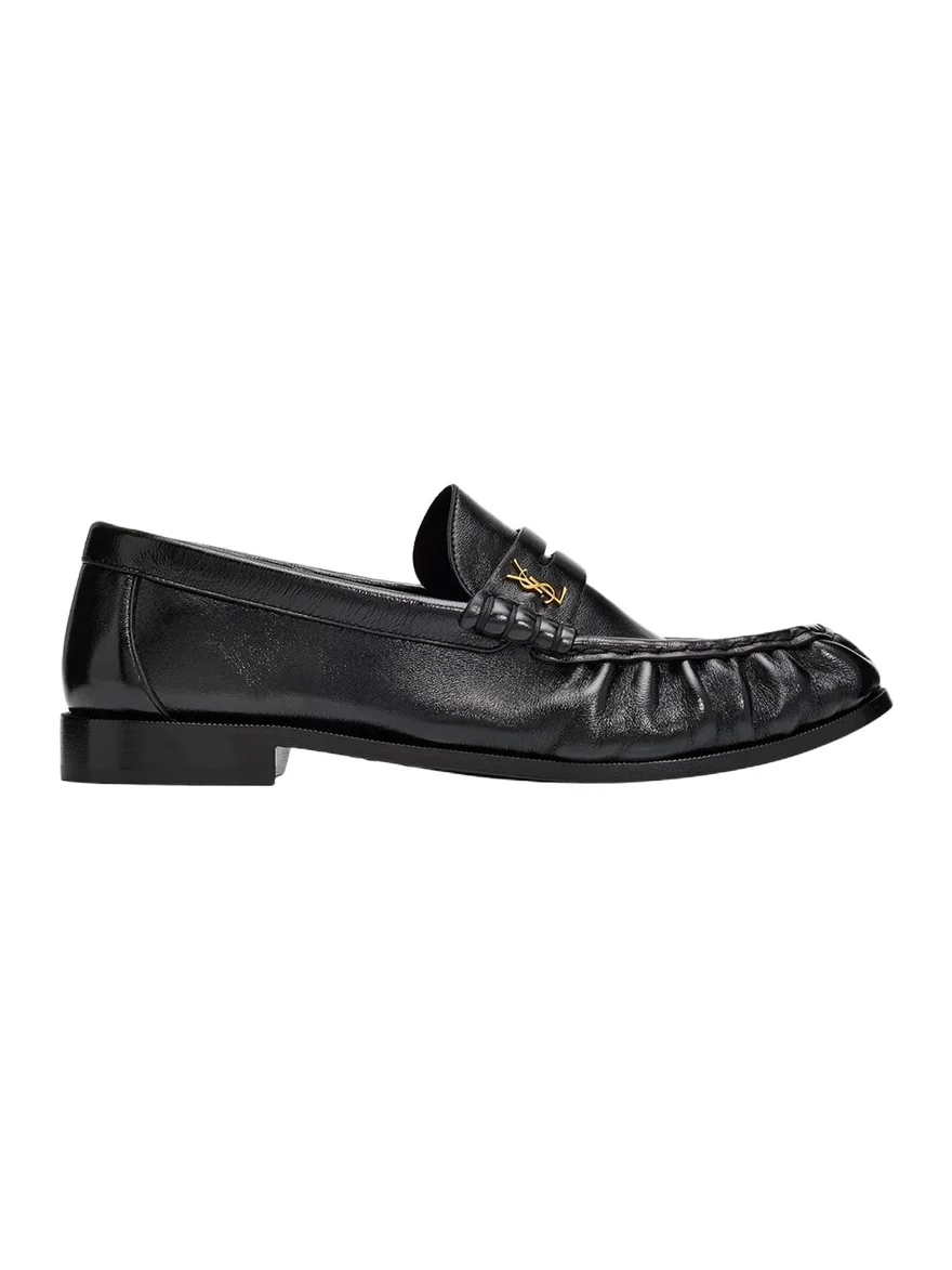 Le Leather YSL Penny Loafers
