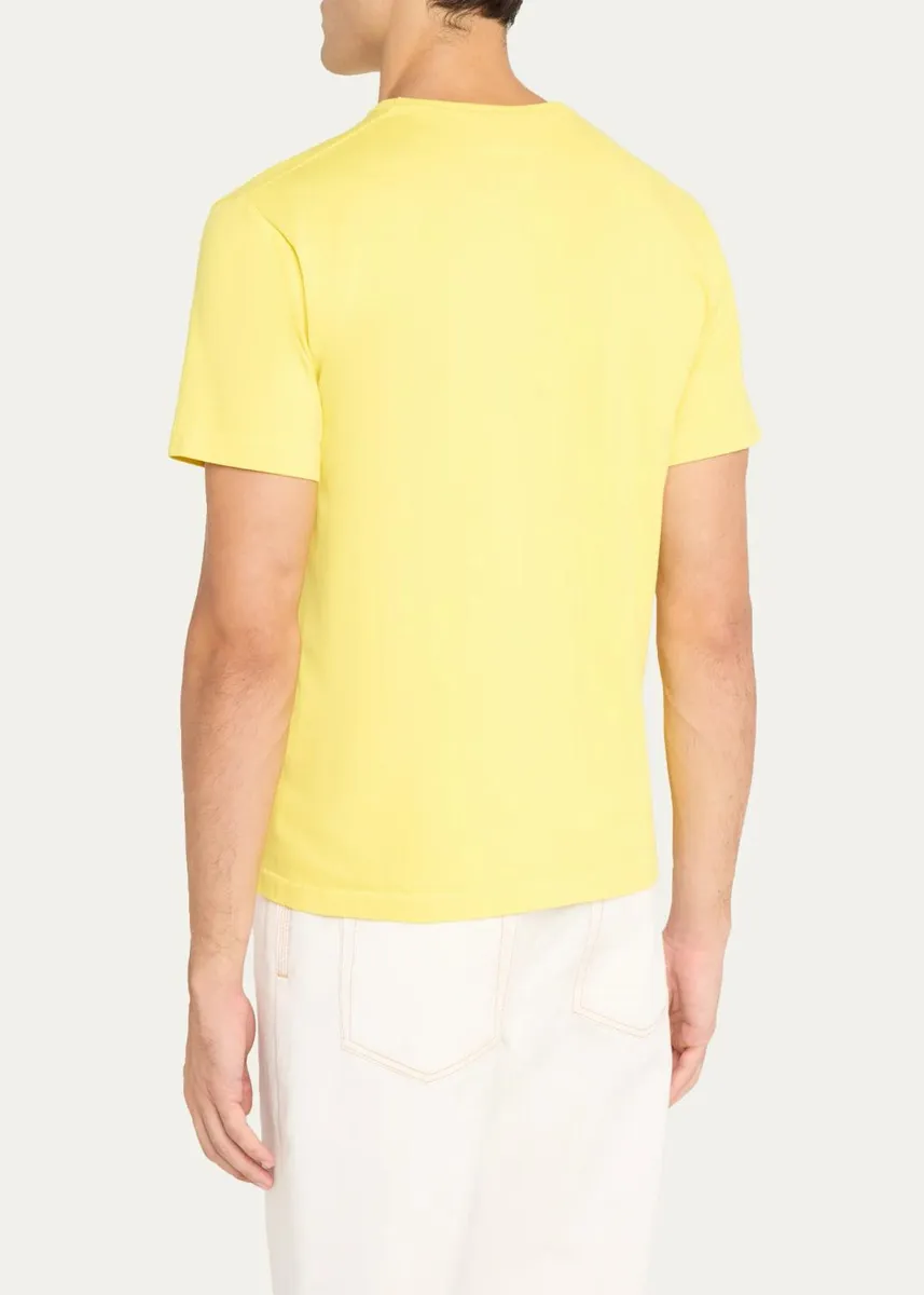 JW Anderson Men's Gardener Graphic Cotton T-Shirt | Thumbnail 3