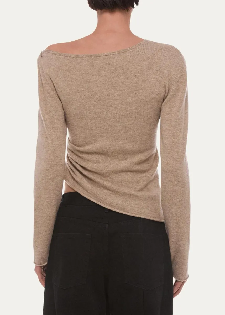 Helmut Lang Draped Asymmetric Top | Thumbnail 3 Helmut Lang Draped Asymmetric Top | Thumbnail 3