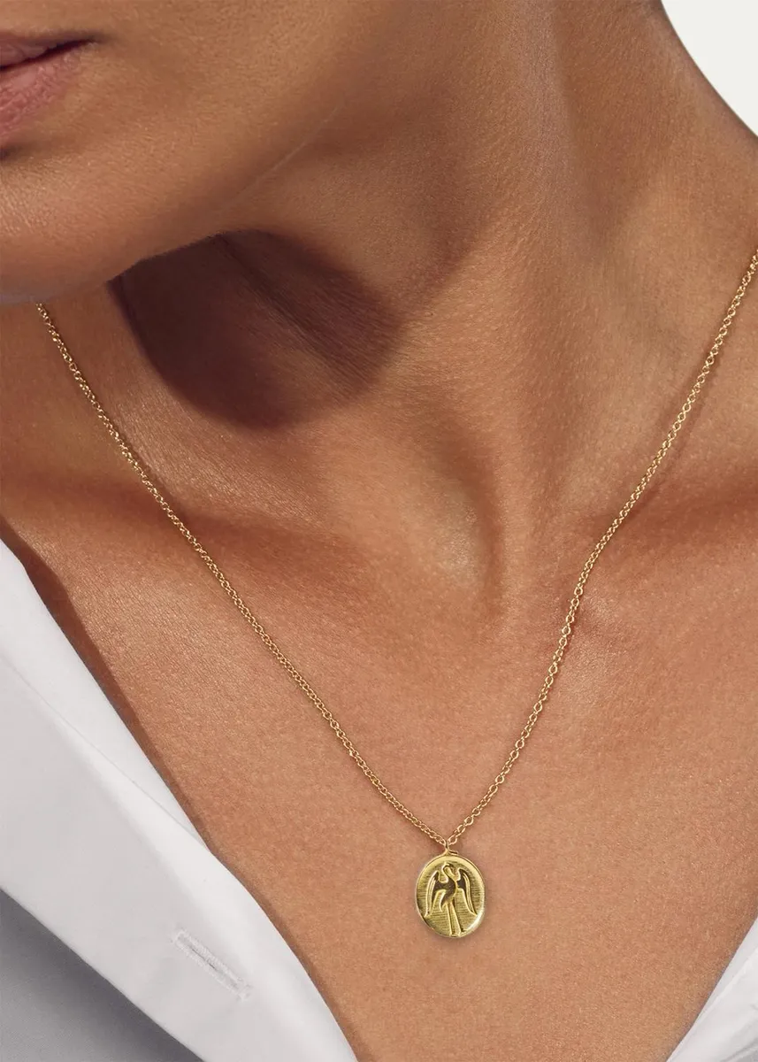 Futura Jewelry 14K Heron Of Hope Pendant Necklace | Thumbnail 2