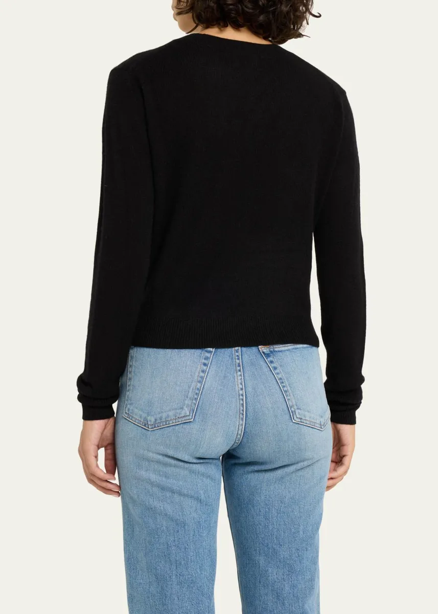 ÉTERNE Francis Cashmere Slim Pullover Sweater | Thumbnail 3 ÉTERNE Francis Cashmere Slim Pullover Sweater | Thumbnail 3