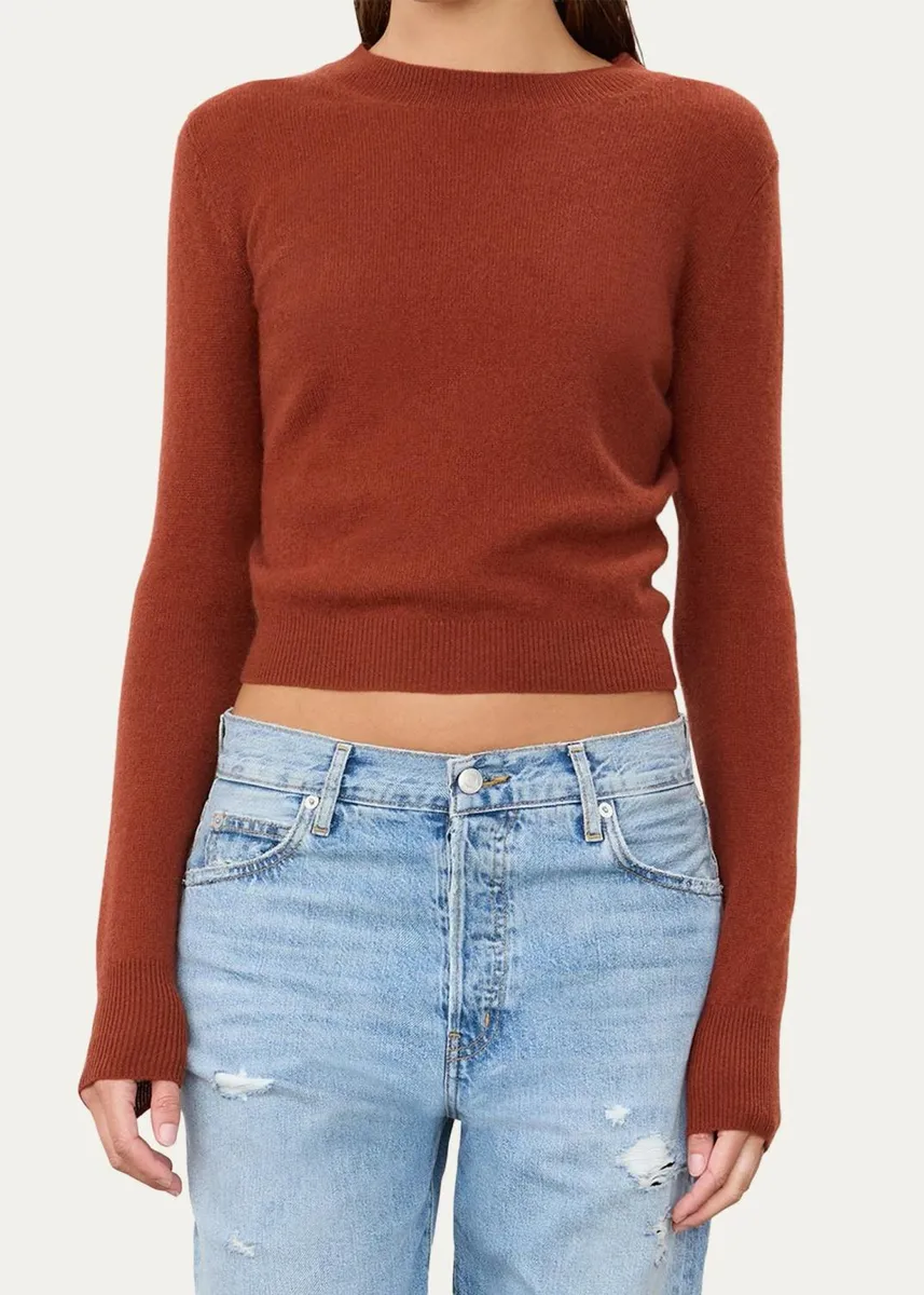 ÉTERNE Francis Cashmere Slim Pullover Sweater | Thumbnail 6 ÉTERNE Francis Cashmere Slim Pullover Sweater | Thumbnail 6