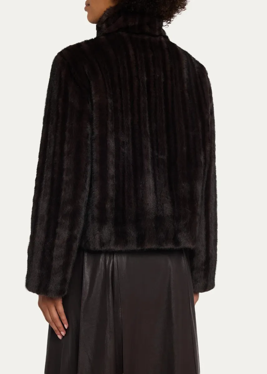 Simkhai Sudie Faux Fur Jacket | Thumbnail 3 Simkhai Sudie Faux Fur Jacket | Thumbnail 3