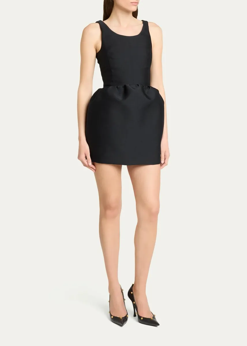 Balenciaga Bell Sleeveless Mini Dress | Thumbnail 4 Balenciaga Bell Sleeveless Mini Dress | Thumbnail 4