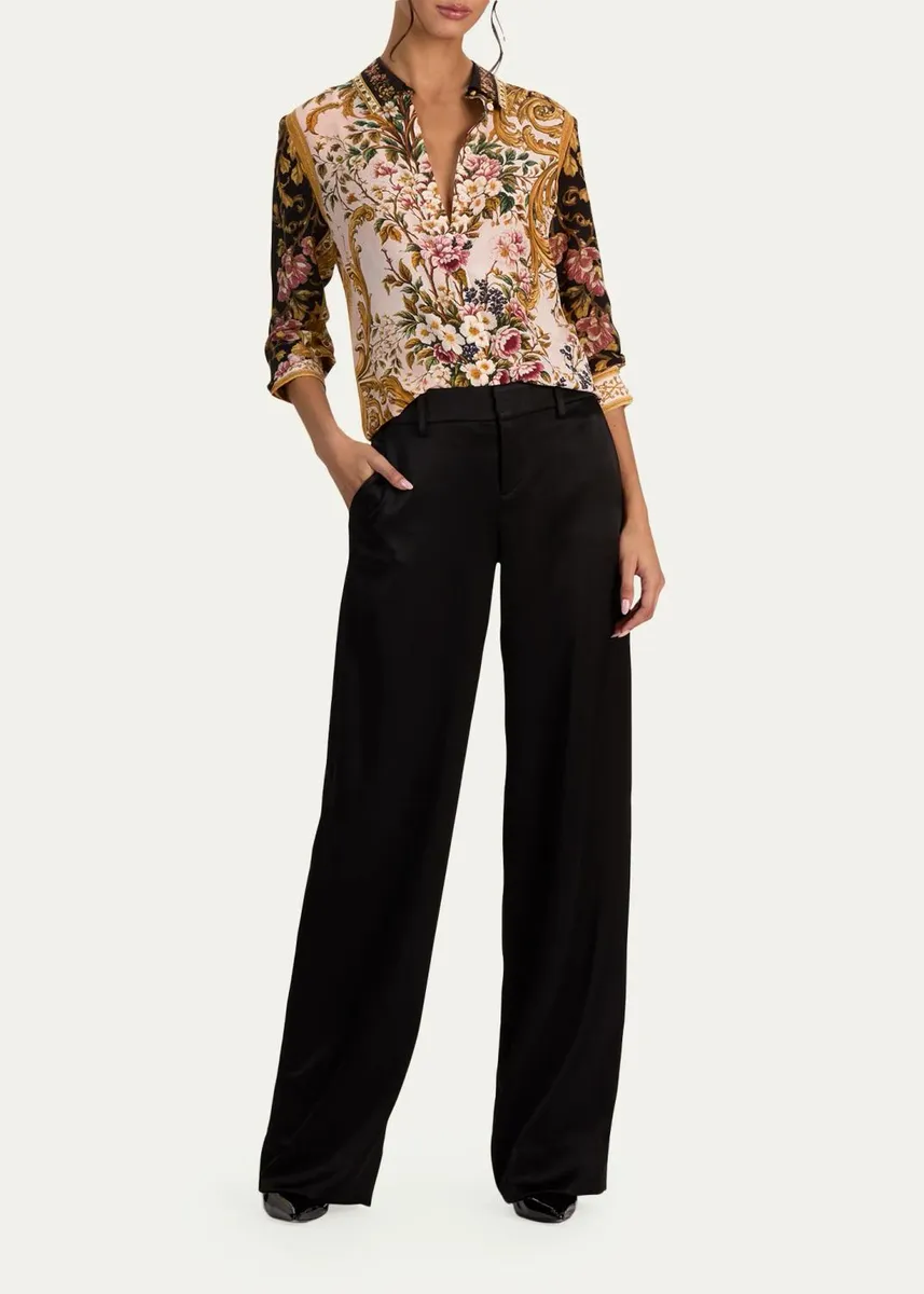Alice + Olivia Willa Placket Top | Thumbnail 2 Alice + Olivia Willa Placket Top | Thumbnail 2