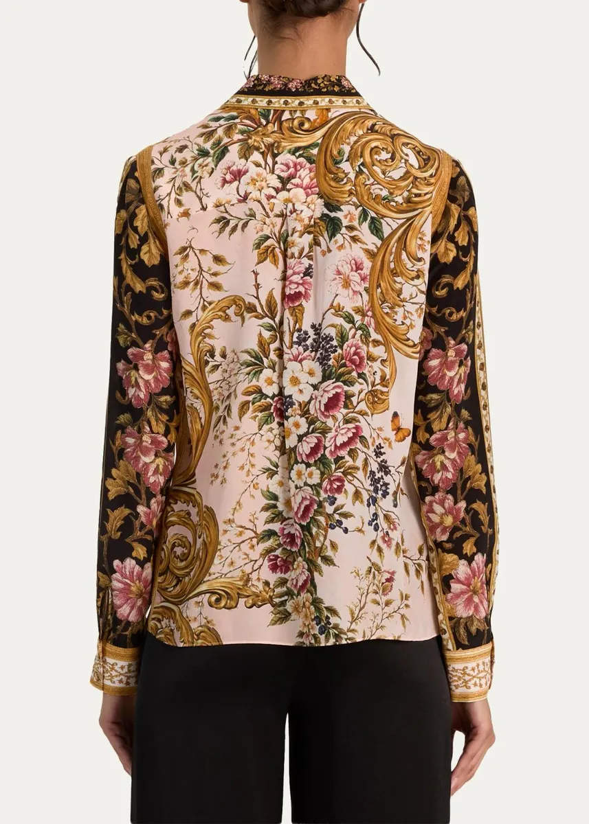 Alice + Olivia Willa Placket Top | Thumbnail 3 Alice + Olivia Willa Placket Top | Thumbnail 3