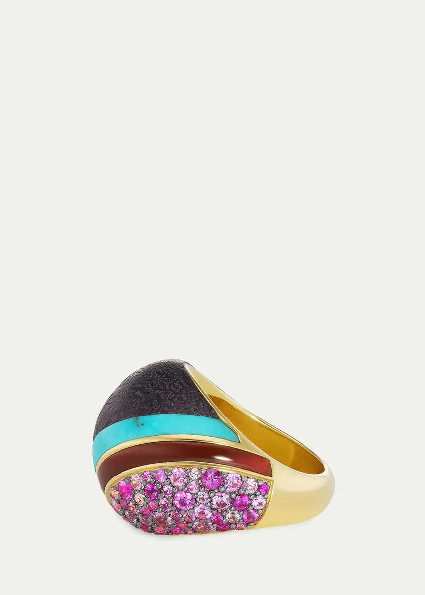 Emily P. Wheeler 18K Yellow Gold & Multi-Stone Ring | Thumbnail 3