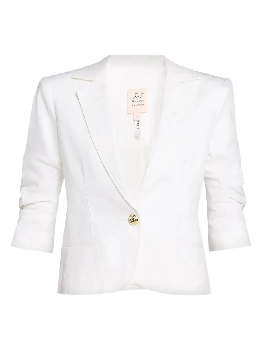 Le Petit Khloe Denim Blazer Le Petit Khloe Denim Blazer