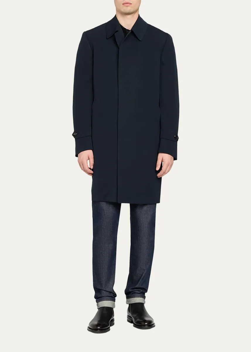 Cesare Attolini Men's Wool Sartorial Coat | Thumbnail 2