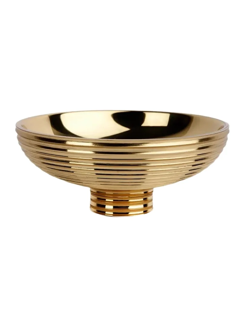 Greg Natale Operetta Ribbed Brass Catchall