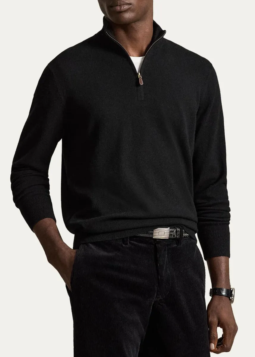 Polo Ralph Lauren Cashmere Quarter-Zip Sweater | Thumbnail 4 Polo Ralph Lauren Cashmere Quarter-Zip Sweater | Thumbnail 4