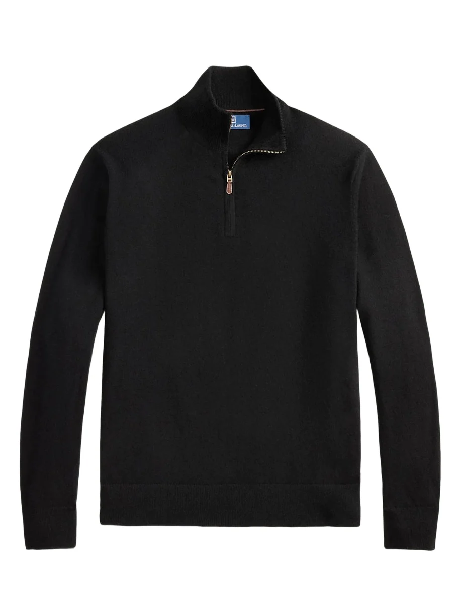 Polo Ralph Lauren Cashmere Quarter-Zip Sweater