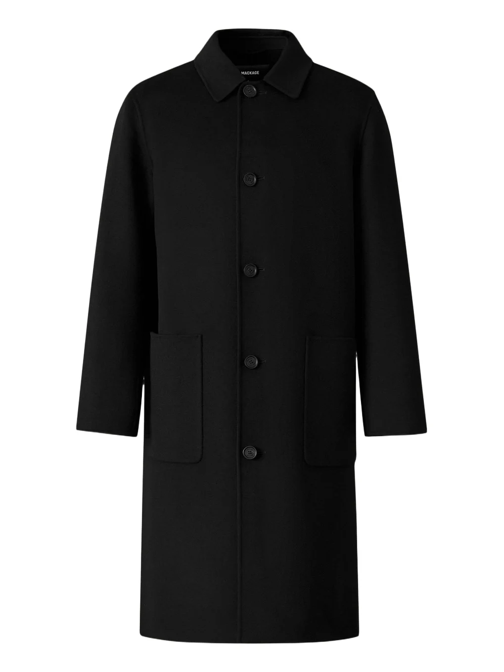Mackage Men's Beckett Handmade Wool Overcoat
