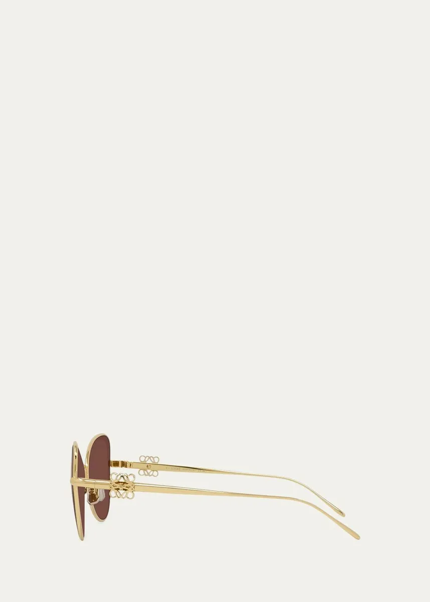 Loewe Anagram 57MM Butterfly Sunglasses | Thumbnail 4 Loewe Anagram 57MM Butterfly Sunglasses | Thumbnail 4