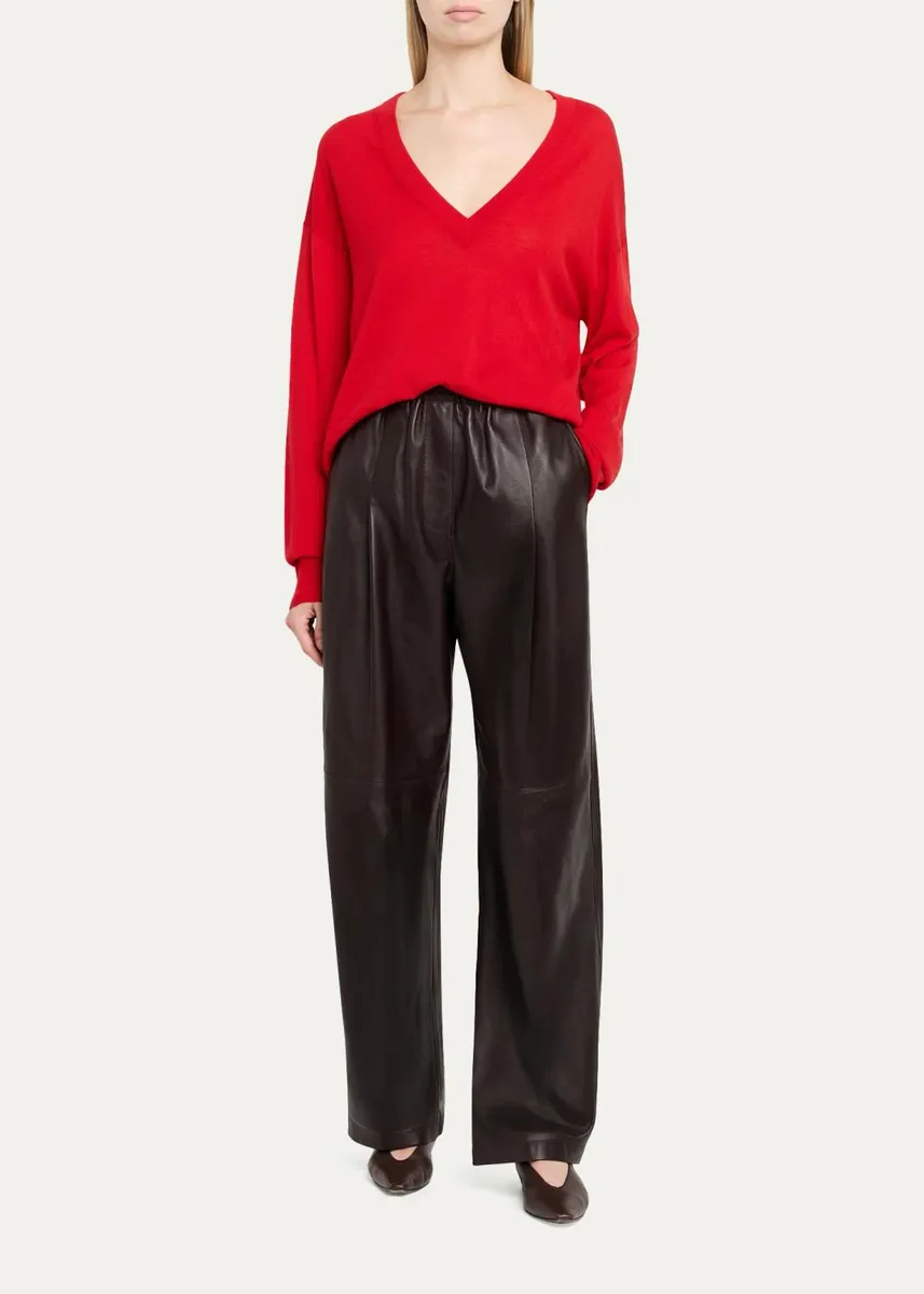 A.L.C. Nicole Wool V-Neck Sweater | Thumbnail 2