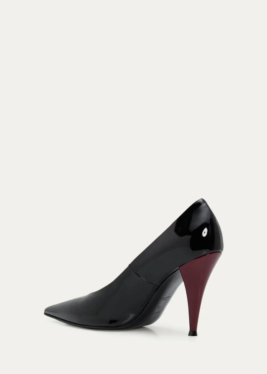 Givenchy 95mm Pointy Patent Leather Pumps | Thumbnail 4