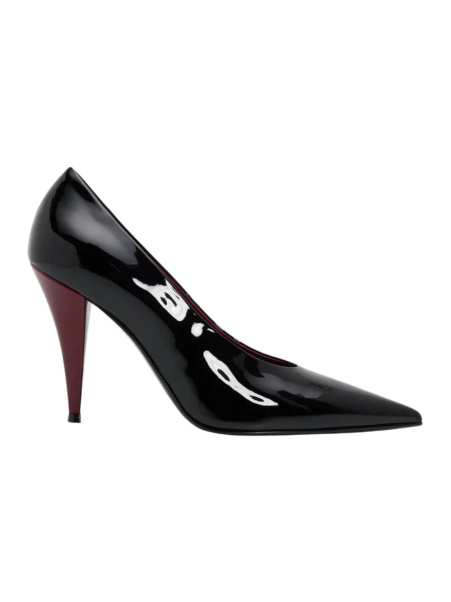 95mm Pointy Patent Leather Pumps 95mm Pointy Patent Leather Pumps