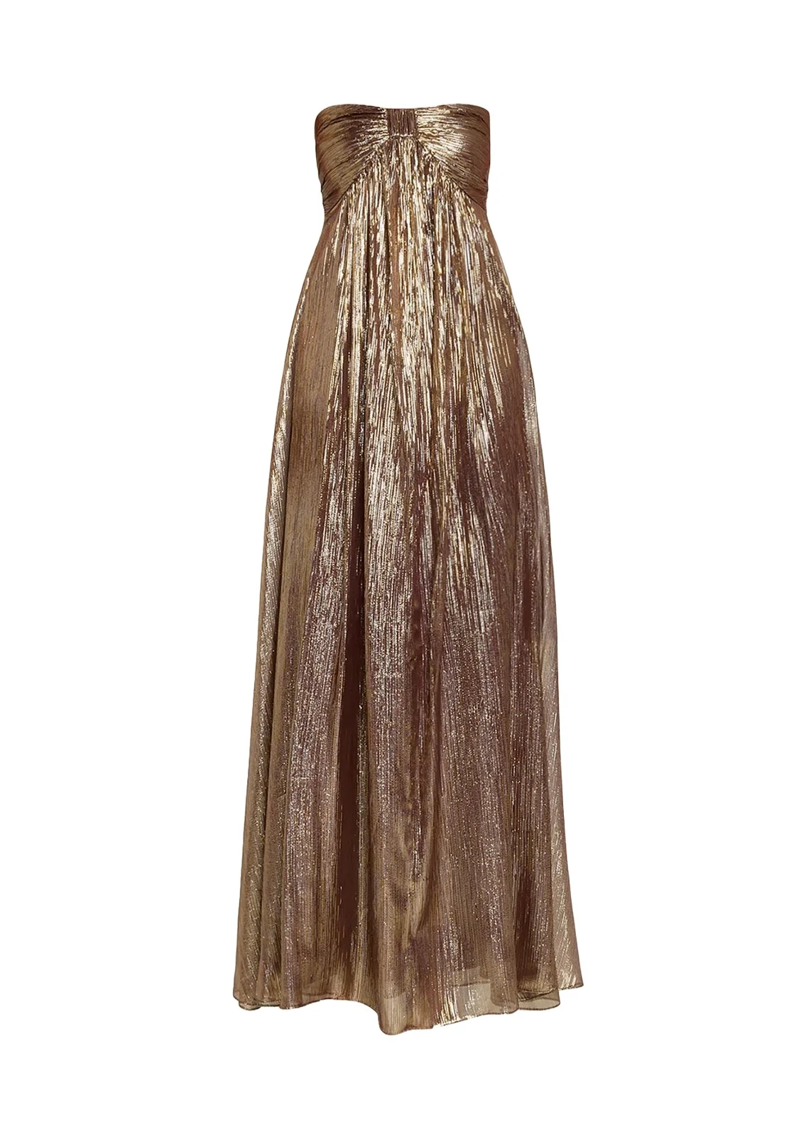 Liberty Strapless Metallic Gown Liberty Strapless Metallic Gown