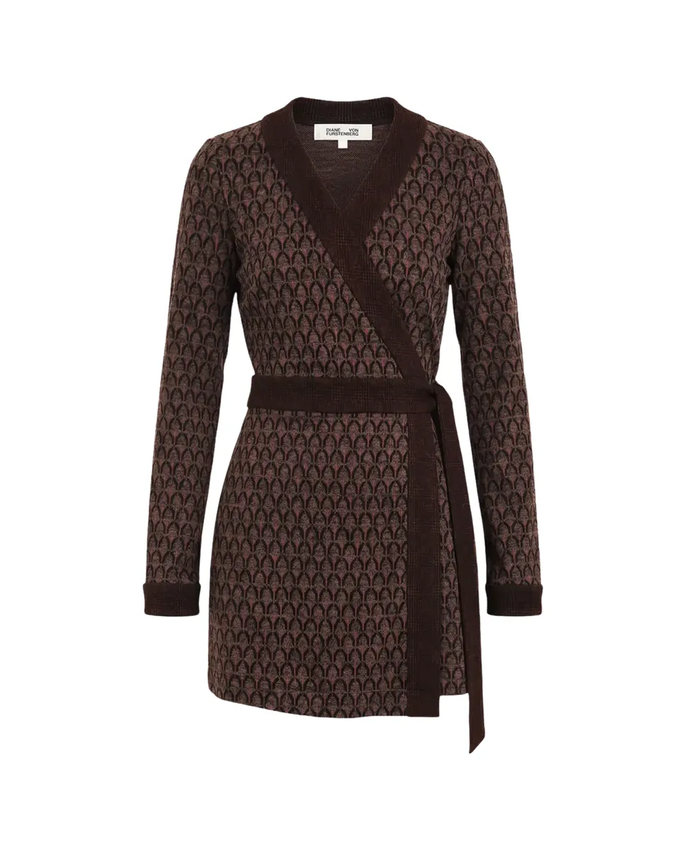 Diane von Furstenberg Tamara Knit Mini Wrap Dress | Thumbnail 2 Diane von Furstenberg Tamara Knit Mini Wrap Dress | Thumbnail 2