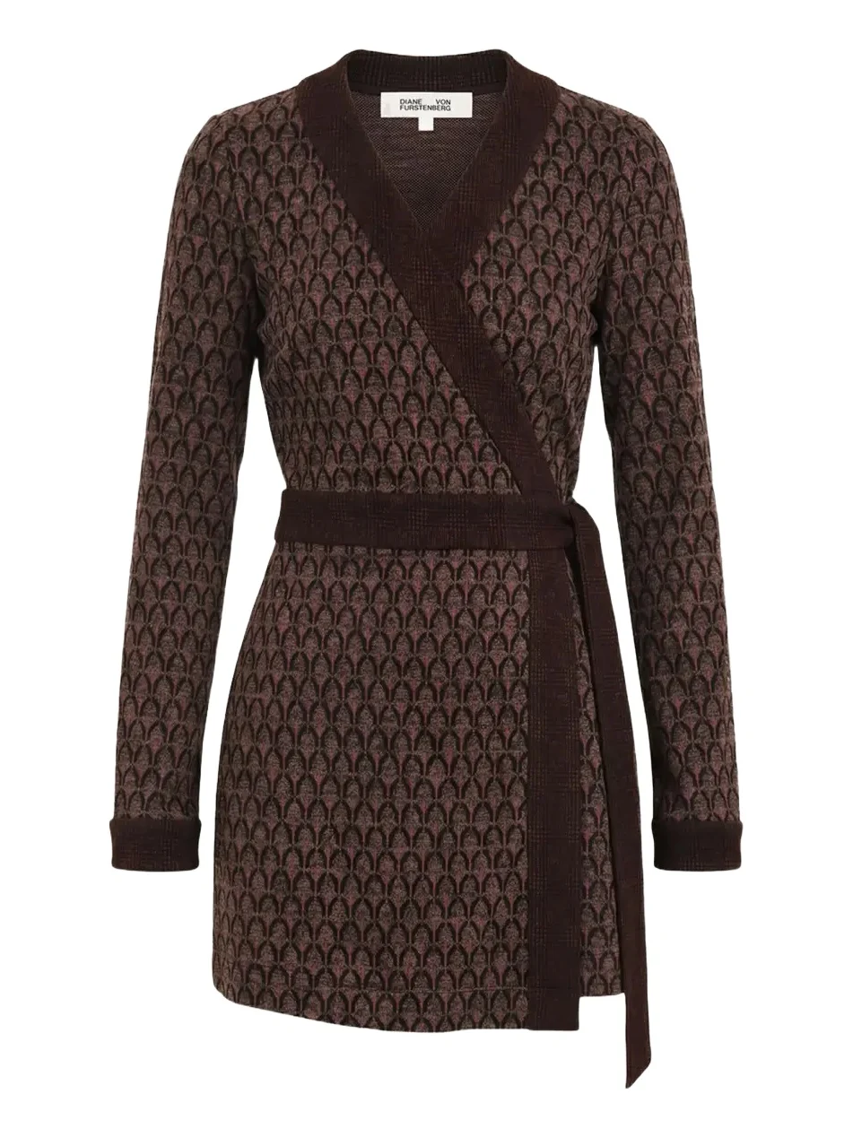 Tamara Knit Mini Wrap Dress Tamara Knit Mini Wrap Dress