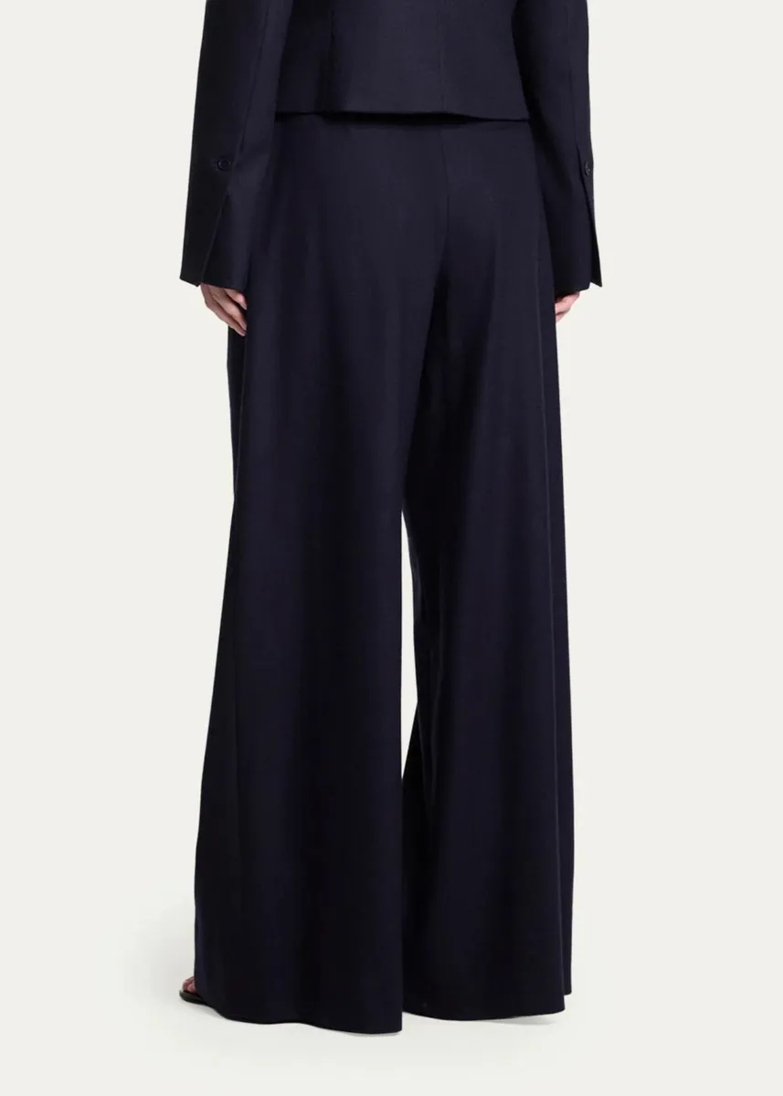 TWP Avery Wool-Silk Blend Wide-Leg Pants | Thumbnail 3