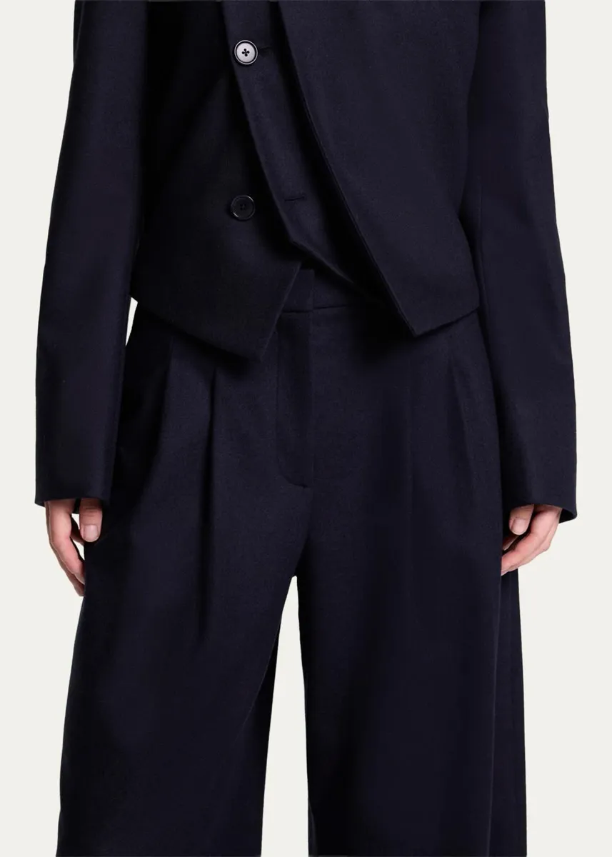 TWP Avery Wool-Silk Blend Wide-Leg Pants | Thumbnail 5