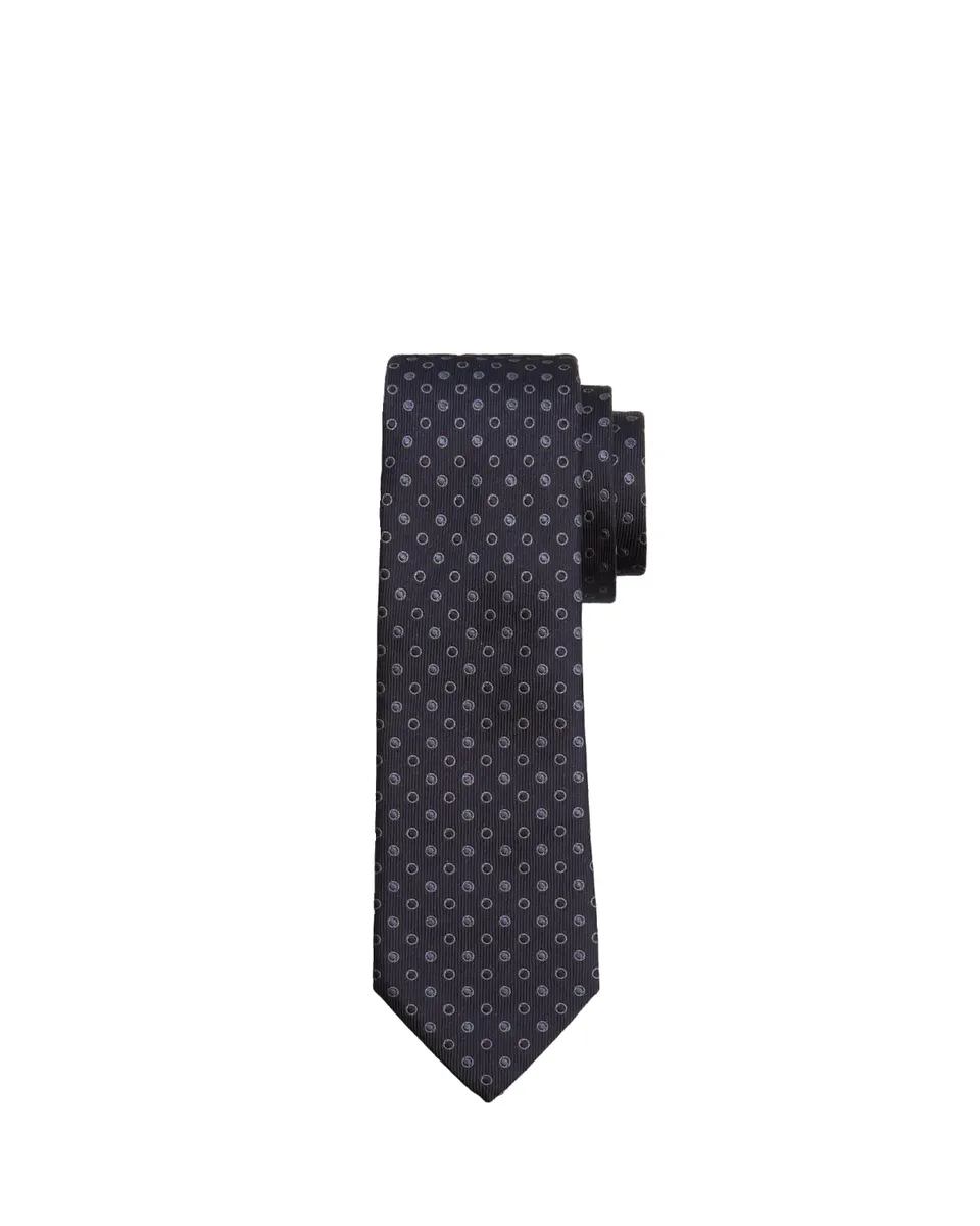 Giorgio Armani Men's Filled Polka Dot Silk Tie | Thumbnail 2 Giorgio Armani Men's Filled Polka Dot Silk Tie | Thumbnail 2