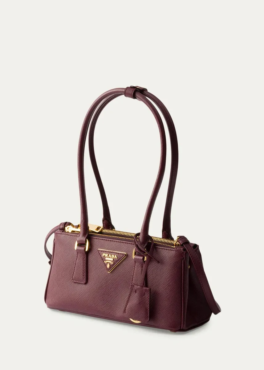 Prada Galleria Mini Saffiano Leather Top-Handle Bag | Thumbnail 2 Prada Galleria Mini Saffiano Leather Top-Handle Bag | Thumbnail 2