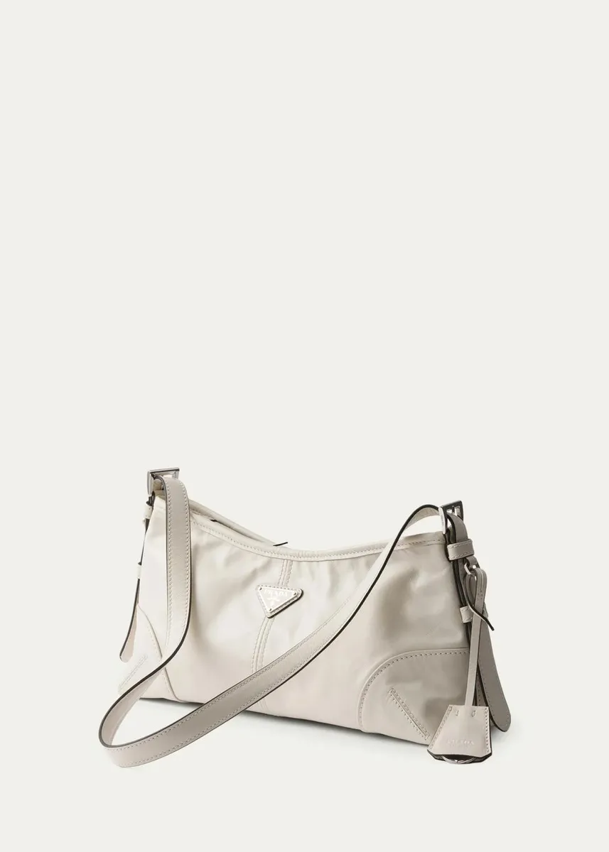 Prada Aimee Medium Leather Shoulder Bag | Thumbnail 2