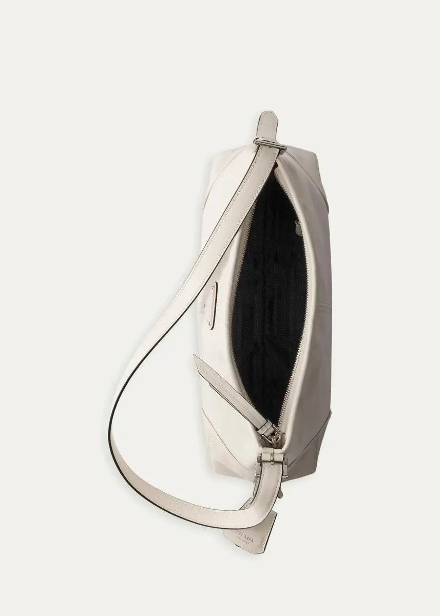 Prada Aimee Medium Leather Shoulder Bag | Thumbnail 3