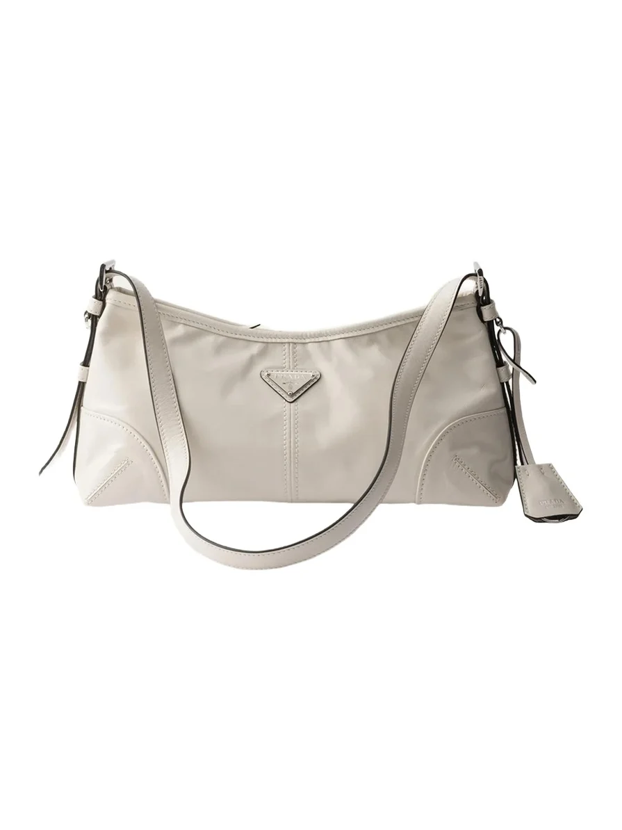 Prada Aimee Medium Leather Shoulder Bag