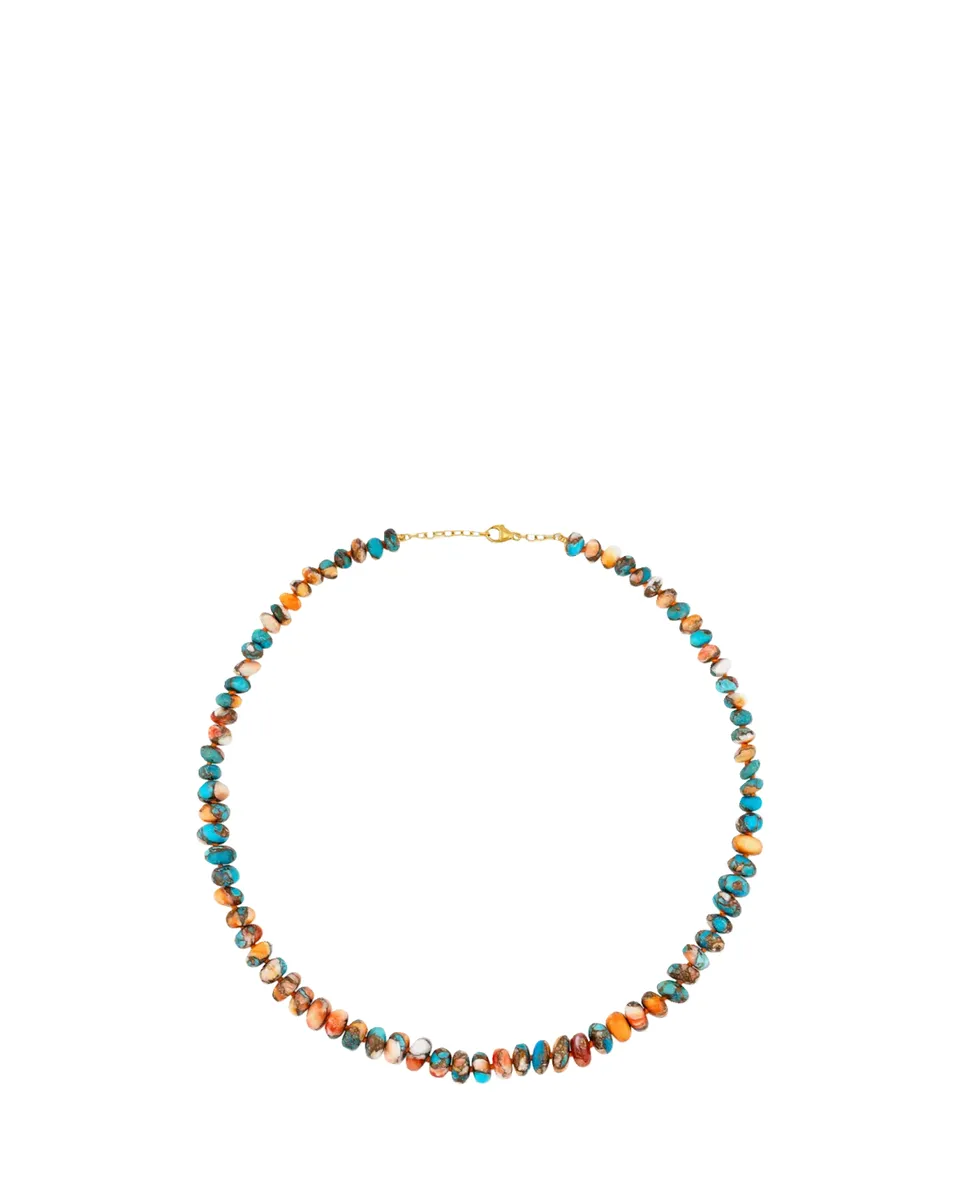 JIA JIA 14K Yellow Gold & Turquoise Necklace | Thumbnail 2 JIA JIA 14K Yellow Gold & Turquoise Necklace | Thumbnail 2