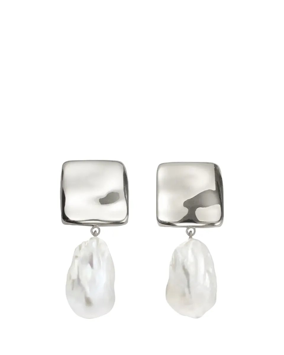 AGMES Baroque Pearl Luca Earrings | Thumbnail 2 AGMES Baroque Pearl Luca Earrings | Thumbnail 2