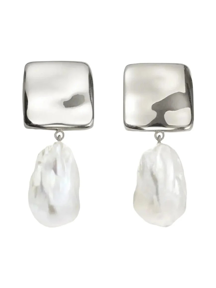 AGMES Baroque Pearl Luca Earrings