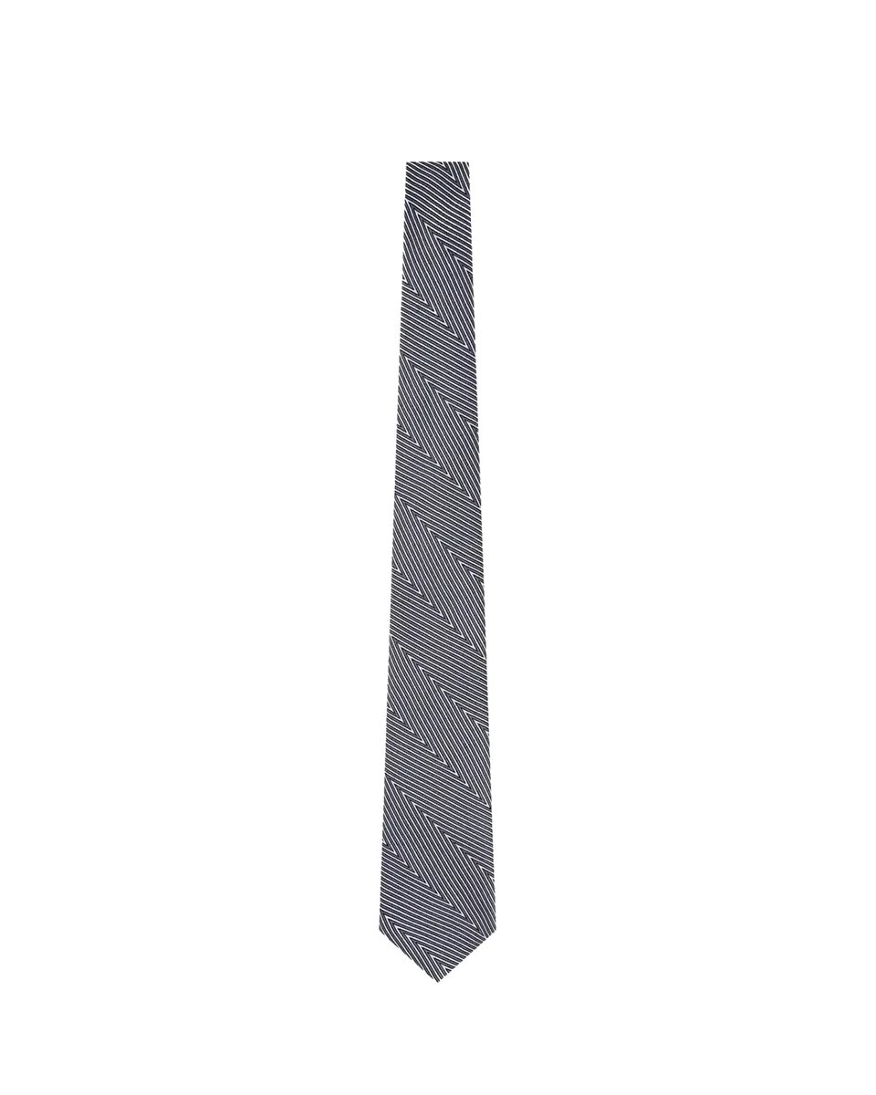 Giorgio Armani Men's Geometric Silk Tie | Thumbnail 2 Giorgio Armani Men's Geometric Silk Tie | Thumbnail 2