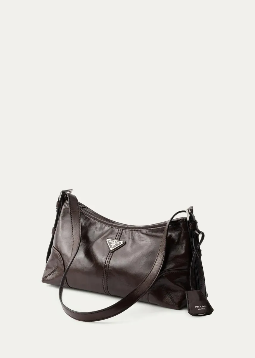 Prada Aimee Medium Leather Shoulder Bag | Thumbnail 2 Prada Aimee Medium Leather Shoulder Bag | Thumbnail 2