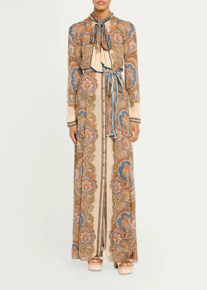 Zimmermann Clash Paisley Maxi Dress | Thumbnail 2 Zimmermann Clash Paisley Maxi Dress | Thumbnail 2