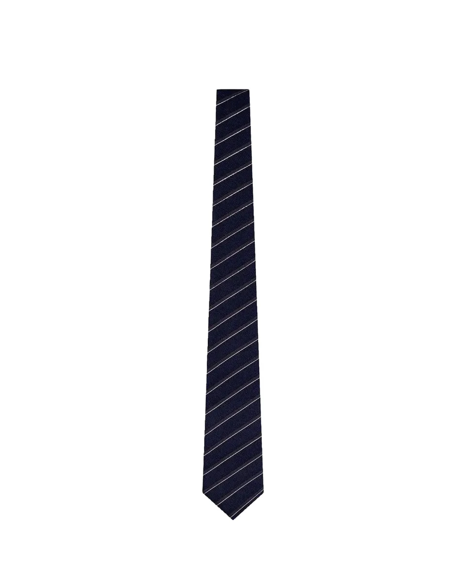 Giorgio Armani Varsity Striped Silk Tie | Thumbnail 2 Giorgio Armani Varsity Striped Silk Tie | Thumbnail 2