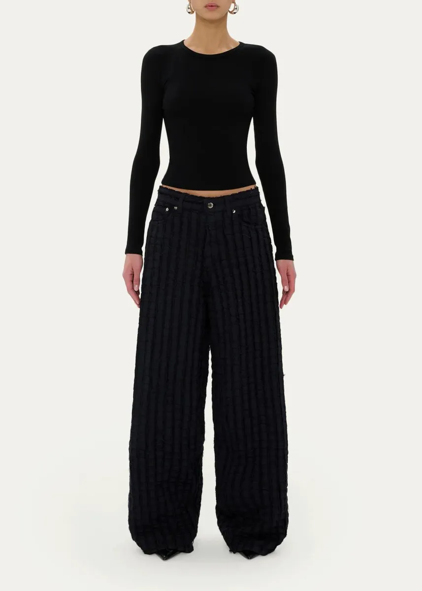 Haikure Bethany Striped Wide-Leg Pants | Thumbnail 2