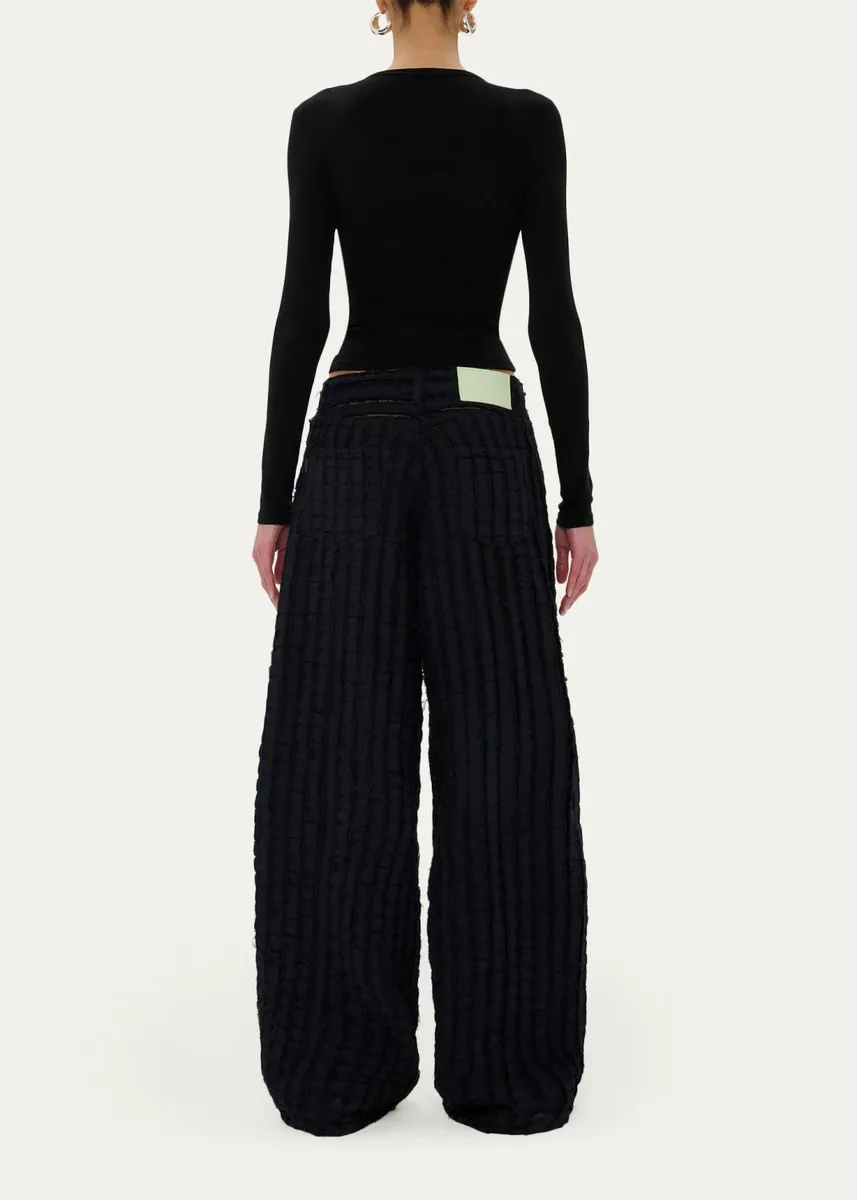 Haikure Bethany Striped Wide-Leg Pants | Thumbnail 3