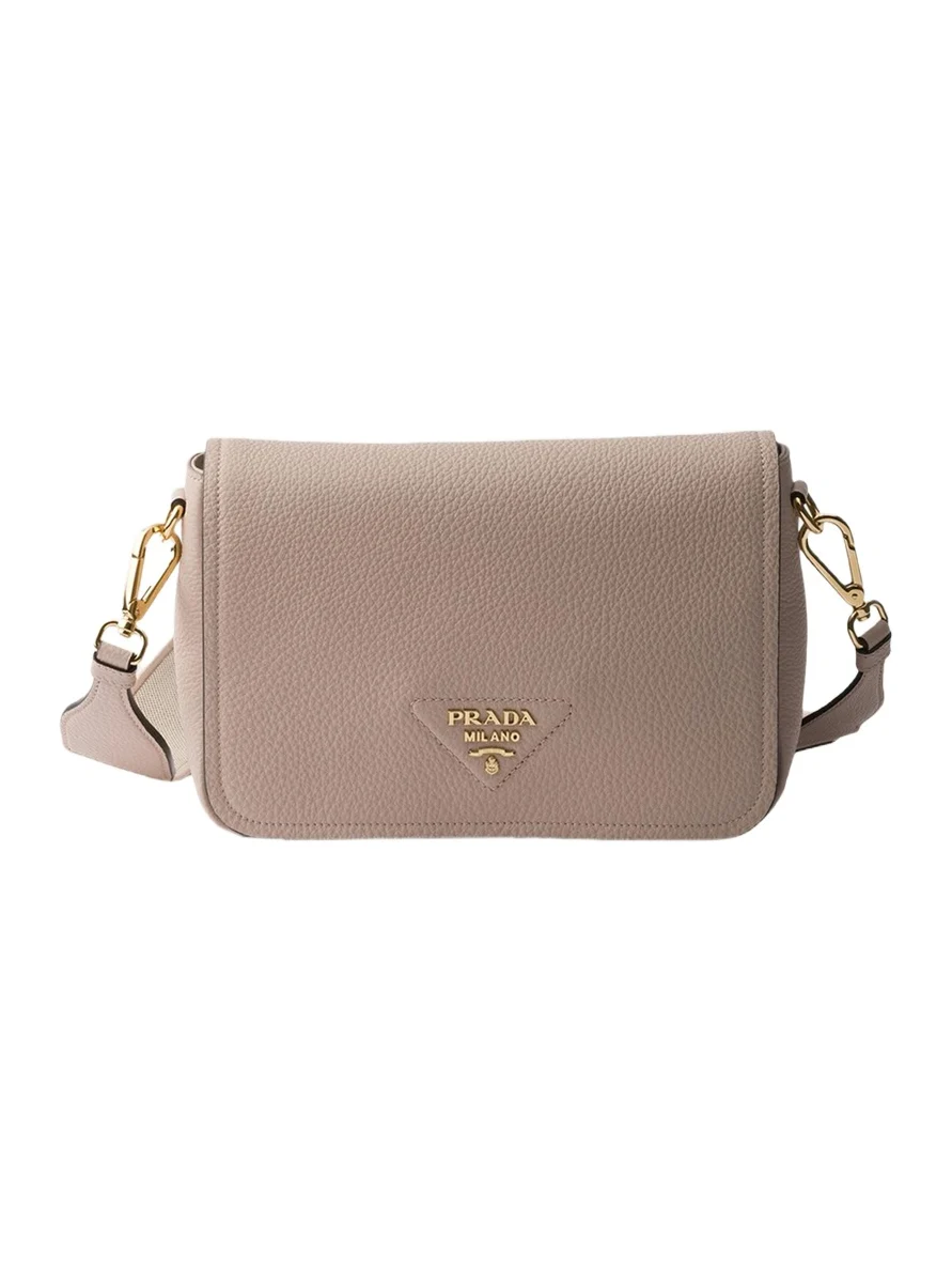 Daino Flap Soft Leather Crossbody Bag