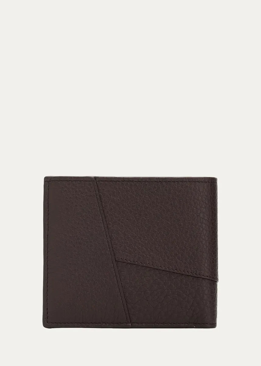 Loewe Men's Puzzle Leather Bi-Fold Wallet | Thumbnail 4 Loewe Men's Puzzle Leather Bi-Fold Wallet | Thumbnail 4