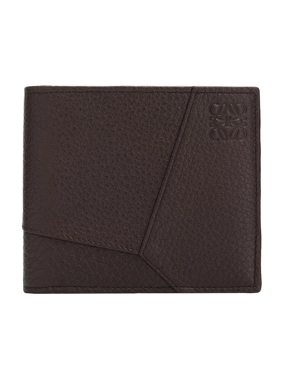 Loewe Men's Puzzle Leather Bi-Fold Wallet