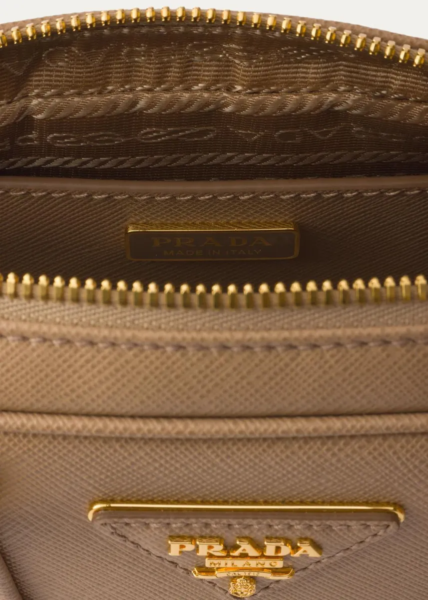 Prada Mini Saffiano Leather Top-Handle Bag | Thumbnail 3 Prada Mini Saffiano Leather Top-Handle Bag | Thumbnail 3