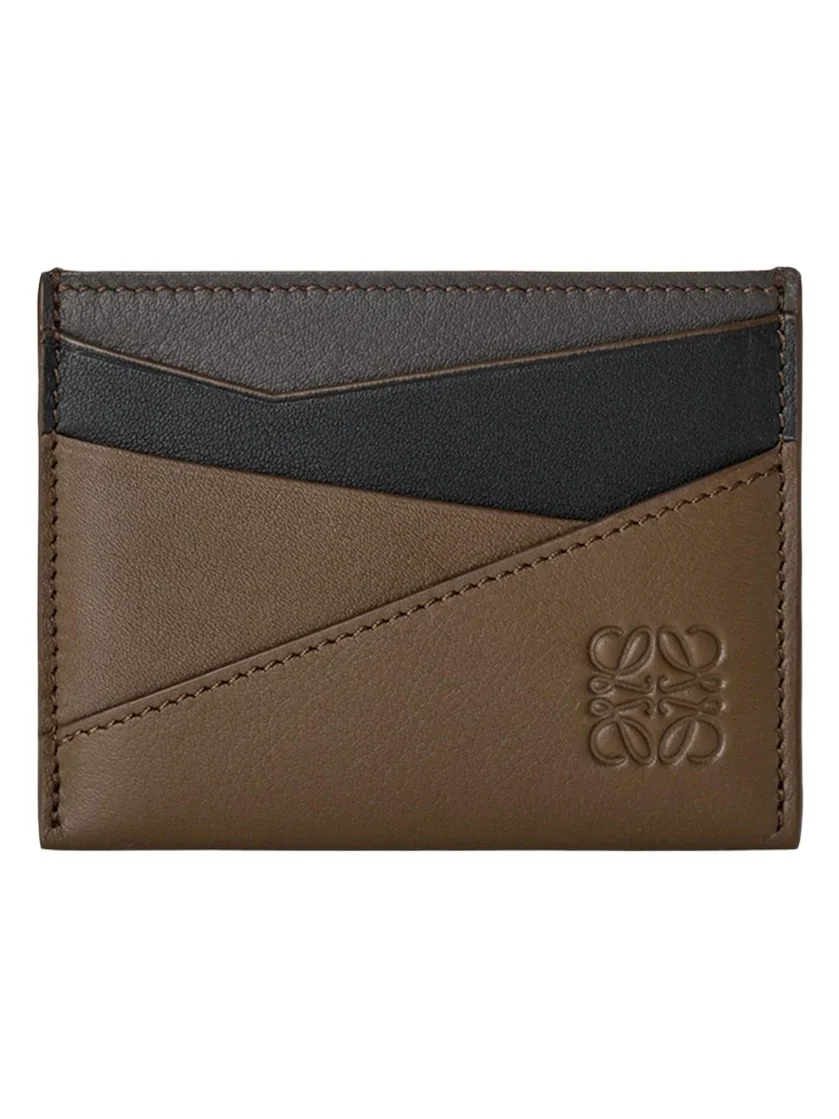 Loewe Men's Puzzle Calfskin Card Holder